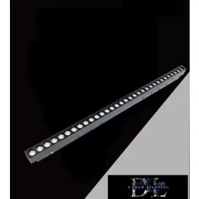   UNIVERSO Magnetyczny reflektor punktowy montowany na szynie DC:48V 24W 2160LM 3000K RA90 IP20 600x45x24mm Czarny