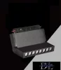 UNIVERSO Magnetyczna lampa punktowa do montażu na szynie DC:48V 10W 800LM 3000K RA90 IP20 158x45x24mm Czarna