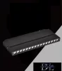 UNIVERSO Magnetyczny reflektor punktowy montowany na szynie DC:48V 24W 2160LM 3000K RA90 IP20 600x45x24mm Czarny