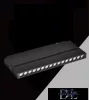 UNIVERSO Magnetyczny reflektor punktowy montowany na szynie DC:48V 24W 2160LM 4000K RA90 IP20 600x45x24mm Czarny