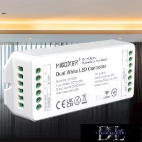   MIBOXER RF 2.4G CCT Kontroler taśmy LED DC: 12-36 V Maks.: 20 A
