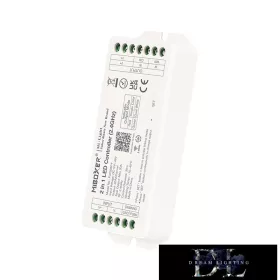   MIBOXER 2w1 RF 2,4G SIMA/CCT Kontroler taśmy LED DC: 12-48 V Maks.: 20 A