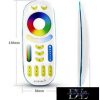 MIBOXER RF 2.4G RGB+CCT LED Strip Remote Control 4 Zones White