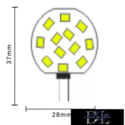 Żarówka LED UNIVERSO G4 12 V 1,8 W 250 lm 6500 K