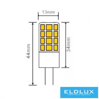 Źródło światła LED UNIVERSO G4 12 V 3 W 360 lm 3000 K