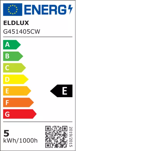 Żarówka LED ELDLUX G45 E14 5 W 550 lm 6500 K