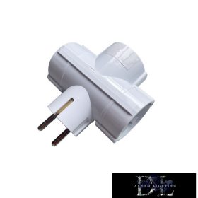 ELDLUX Rozdzielacz 3x typu F w kształcie litery T IP20