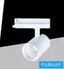 UNIVERSO Trójfazowy reflektor szynowy 30 W 3250 lm 4000 K Ra90 38° IP20 Biały D75x120 mm 5 lat
