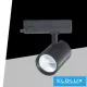UNIVERSO Trójfazowy reflektor szynowy 30 W 3250 lm 4000 K 38° RA90 IP20 czarny 5 lat