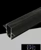 UNIVERSO Magnetyczny system szyn wpuszczanych DC: 48 V 16 A 2000 x 62 x 47 mm Czarny