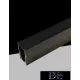 UNIVERSO Magnetyczny system szyn ściennych DC:48V 2000x51x26mm Czarny
