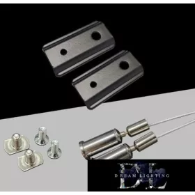   UNIVERSO Magnetyczny system szyn ściennych zestaw zawieszeń 2 szt./opakowanie