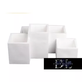   UNIVERSO Lampka sufitowa do montażu w tynku 5xGU10 330x240x150mm IP20 biała