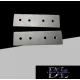 UNIVERSO Element mocujący przedłużający do magnetycznego systemu szyn ściennych 2 szt./opak.