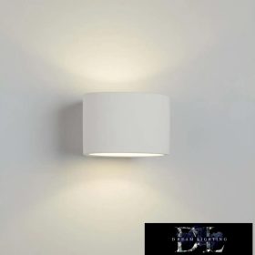 UNIVERSO Kinkiet gipsowy 1xG9 150x120x100mm IP20 biały 