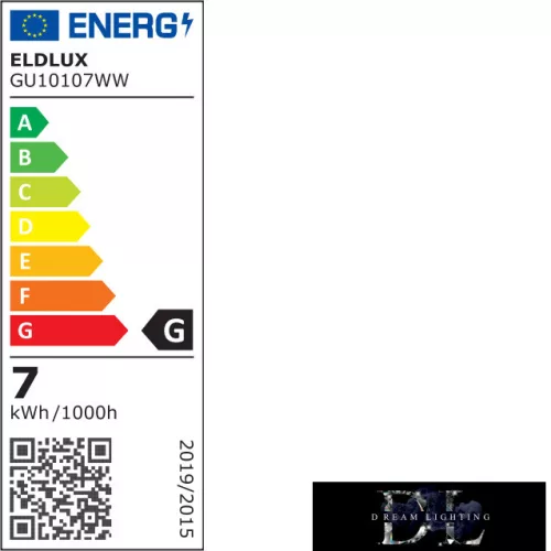 Żarówka LED ELDLUX GU10 7 W 630 lm 3000 K