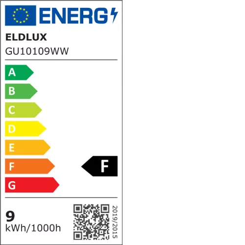 Żarówka LED ELDLUX GU10 9 W 765 lm 3000 K