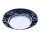 ELDLUX MIRROR oprawa wpuszczana GX53 czarna