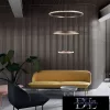 ELDLUX RINGS kryształowa lampa wisząca chromowana 59W 4000K