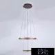 ELDLUX RINGS lampa wisząca ze szkła kryształowego chromowana 31W 4000K