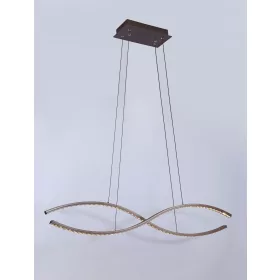   ELDLUX MEMPHIS lampa wisząca ze szkła kryształowego chrom 27W 4000K