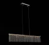 ELDLUX VANDA lampa wisząca ze szkła kryształowego chromowana 26W 4000K