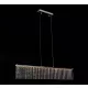ELDLUX VANDA lampa wisząca ze szkła kryształowego chromowana 26W 4000K