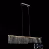 ELDLUX VANDA lampa wisząca ze szkła kryształowego chromowana 26W 4000K