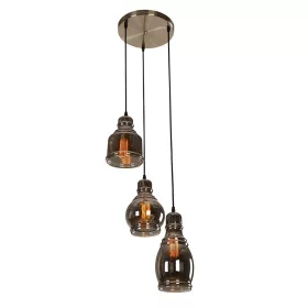 ELDLUX PEAR lampa wisząca 3×E27 czarna