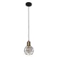 ELDLUX Lampa wisząca E27 czarna