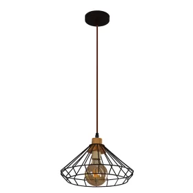 ELDLUX KETREC lampa wisząca E27 czarna