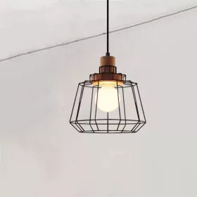 Lampa wisząca ELDLUX INKJET E27 czarna