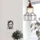 Lampa wisząca ELDLUX INKJET E27 czarna