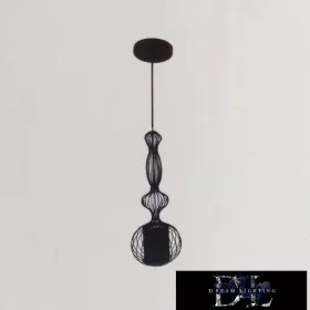 ELDLUX CURVE lampa wisząca E27 czarna