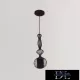 ELDLUX CURVE lampa wisząca E27 czarna