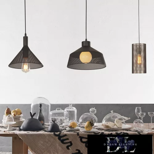 ELDLUX NET lampa wisząca E27 czarna