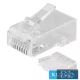 EMOS ZŁĄCZE RJ45 UTP CAT6 DO KABLI 20 SZT.