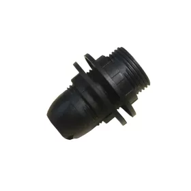 ELDLUX K314B Gniazdo E14 z 2 pierścieniami, czarne