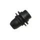 ELDLUX K314B Gniazdo E14 z 2 pierścieniami, czarne