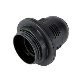 ELDLUX K327X Gniazdo E27 z 2 pierścieniami, czarne