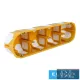 KOPOS Puszka montażowa do płyt gipsowo-kartonowych gumowa 4 owalna 280 mm x 68 mm x plastikowa żółta śruba KPL