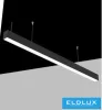 UNIVERSO Suspension - Lampa sufitowa 40 W 5200 lm 4000 K-6500 K przełącznik IP20 czarna 1200 x 50 x 70 mm 5 lat