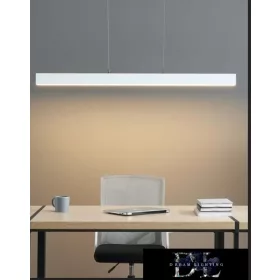   UNIVERSO Pendant - Lampa sufitowa 40 W 5200 lm 4000 K-6500 K z przełącznikiem IP20 Biała 1200 x 50 x 70 mm 5 lat