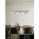 Lampa wisząca UNIVERSO 40 W 3200 lm 3000 K IP20 biała 600 x 250 x 1200 mm
