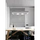 Lampa wisząca UNIVERSO 40 W 3200 lm 6500 K IP20 Biała 600 x 250 x 1200 mm