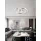Lampa wisząca UNIVERSO 78 W 6300 lm 4000 K D560x1200 mm biała