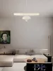Lampa wisząca UNIVERSO 50 W 4000 lm 3000 K IP20 biała D450x1200 mm