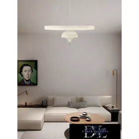   Lampa wisząca UNIVERSO 50 W 4000 lm 3000 K IP20 biała D450x1200 mm