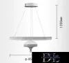 Lampa wisząca UNIVERSO 50 W 4000 lm 3000 K IP20 biała D450x1200 mm