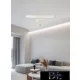 Lampa wisząca UNIVERSO 50 W 4000 lm 6500 K IP20 Biała D450x1200 mm